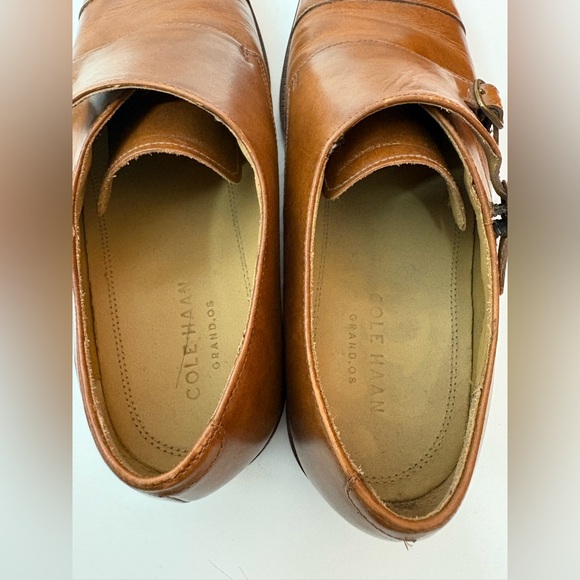 COLE HAAN Carmel Brown Leather Loafers - Picture 14 of 14
